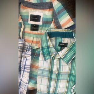 Boys Tommy HilfigerSean JohnGap Kids LRGCalvinKlein long Sleeve ButtonUp shirts